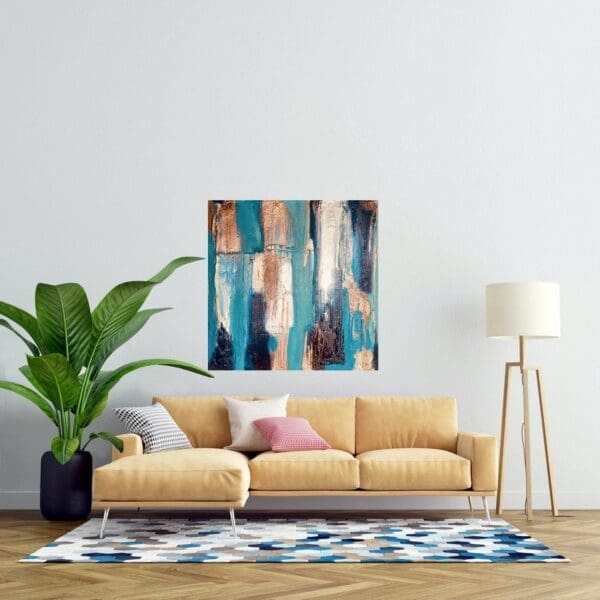 Montauk Summer - deep edge canvas