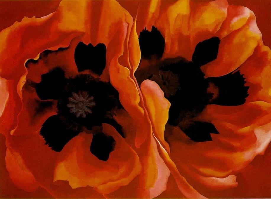 (Oriental Poppies) - Georgia O'Keeffe