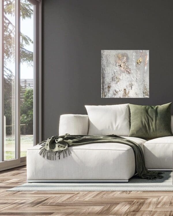 White Gold - deep edge canvas - Image 4
