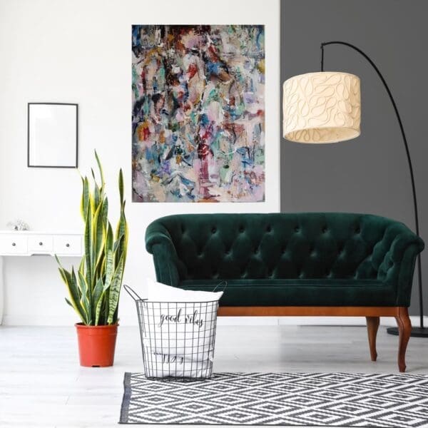 Rhododendron Promenade (Large Painting) - Image 2