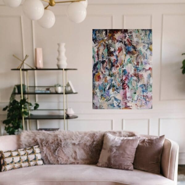 Rhododendron Promenade (Large Painting) - Image 4