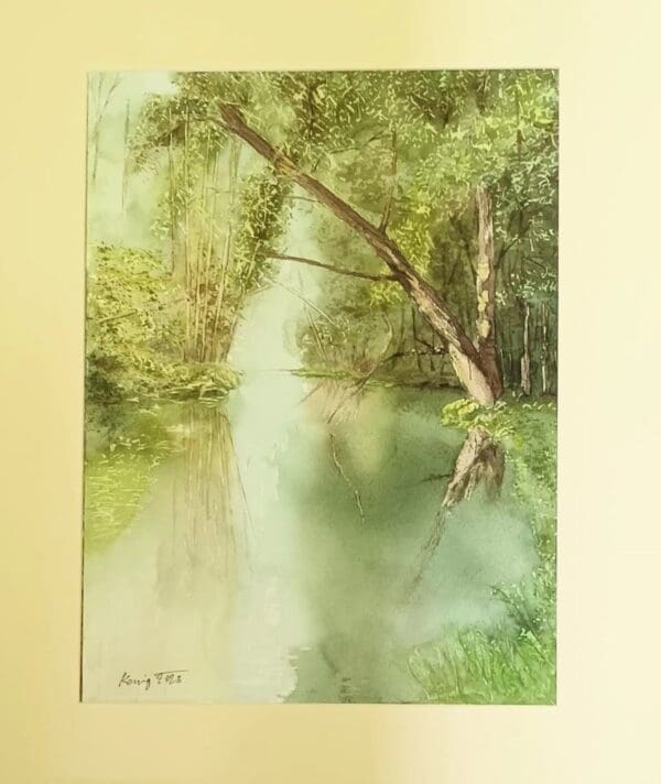 Tree, watercolor