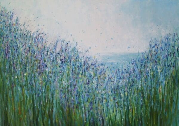 Bluebells and the Blue Sea