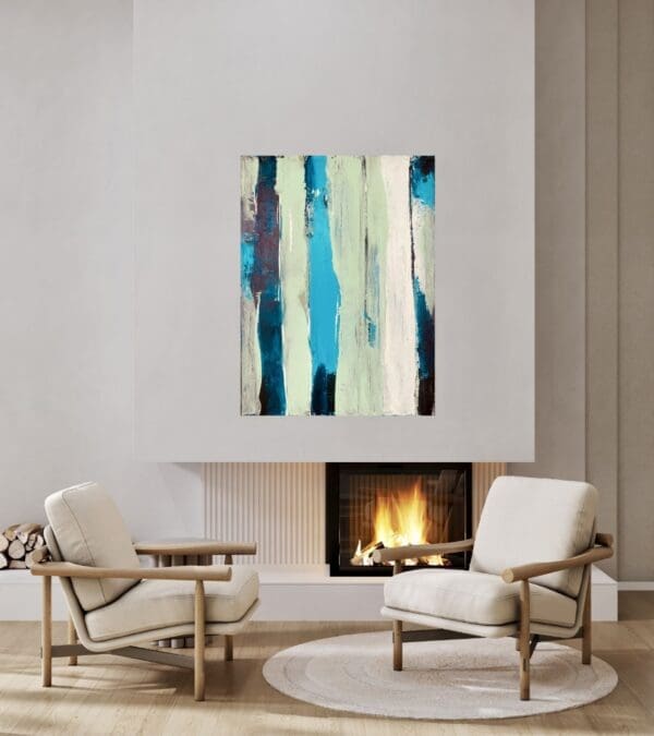 Montauk Summer II - mixed media - Image 5