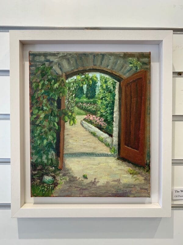 garden door painting Irish Artmart