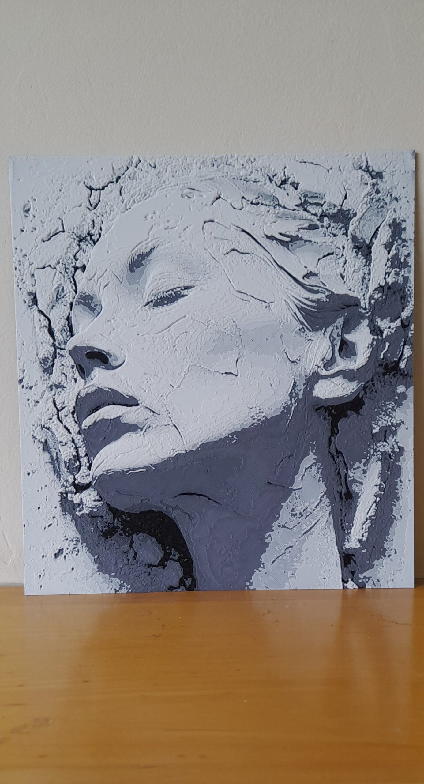 Woman Face Sculpture