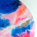 Coral Kaleidoscope, Original Resin Art Irish Artmart