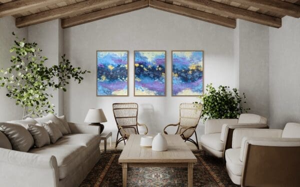Poseidon & Aphrodite Triptych - Image 6
