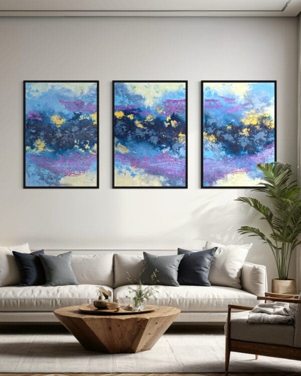 Poseidon & Aphrodite Triptych