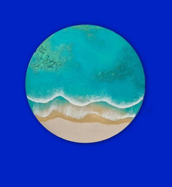 Resin Art Ireland Every BReaking Wave Irish Artmart