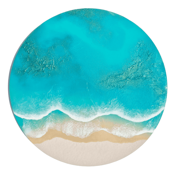 Resin Art Ireland Every BReaking Wave Irish Artmart