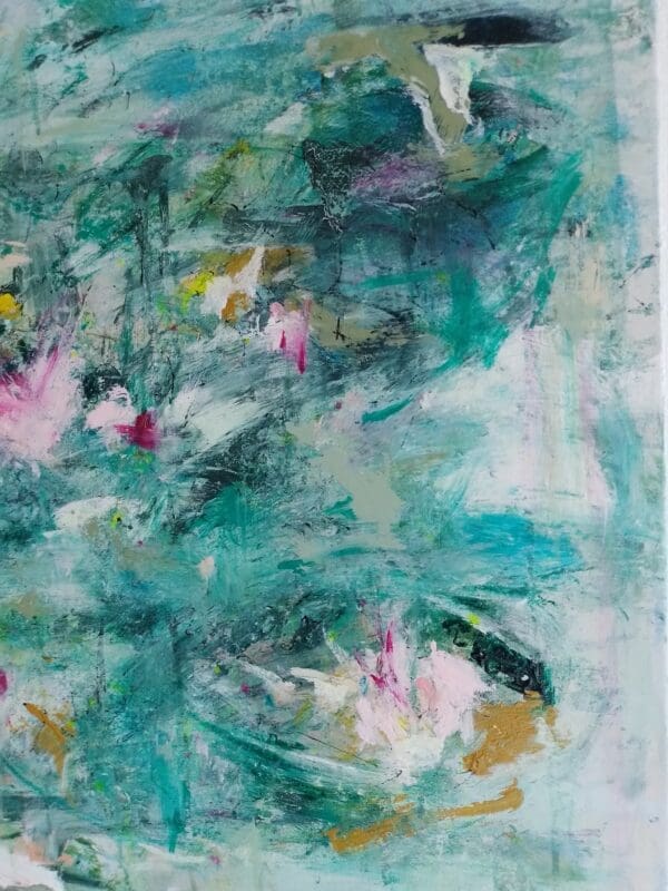 Lily Pond Ardgillan (66cm) FRAMED - Image 3