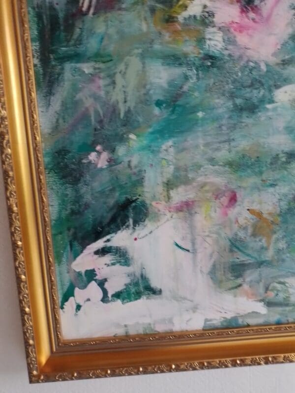 Lily Pond Ardgillan (66cm) FRAMED - Image 8