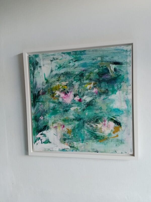 Lily Pond Ardgillan (66cm) FRAMED - Image 10