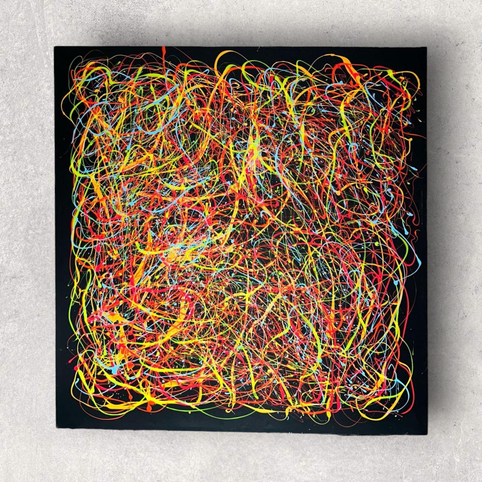 Abstract string scape