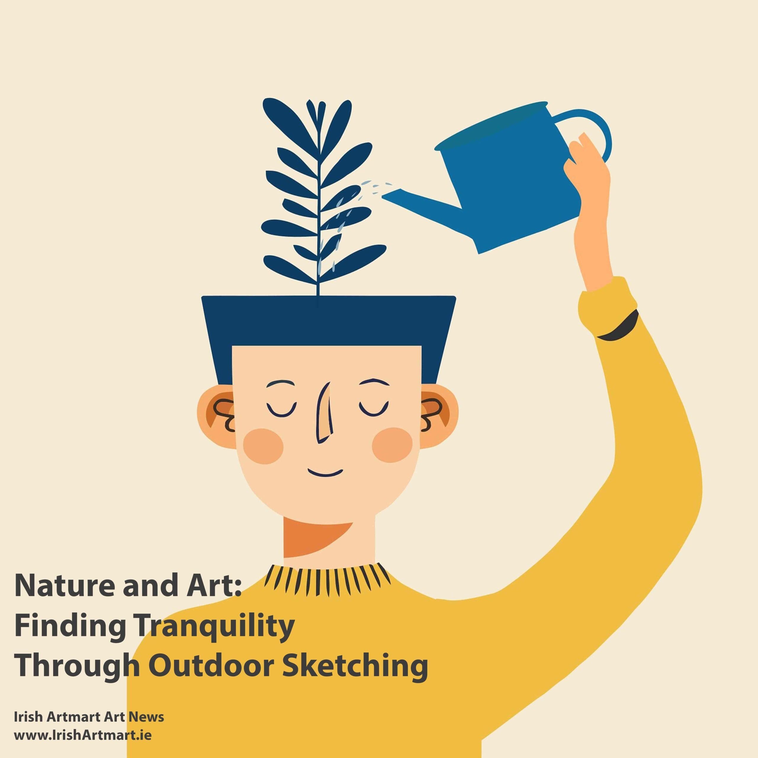 Nature and Art Finding Tranquility Through Outdoor Sketching