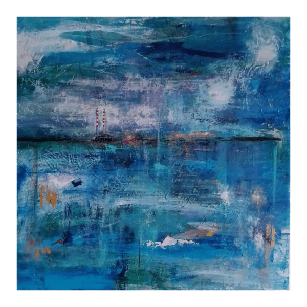 Dublin Dreaming - Poolbeg Chimneys (80cm)