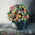Colorful Flowers by WR ImperfectArt