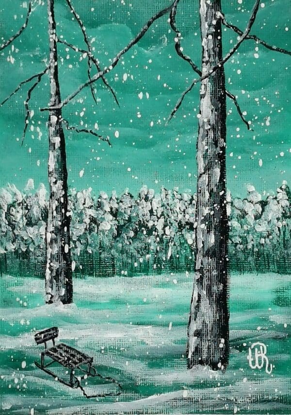 Green Winter by WR ImperfectArt