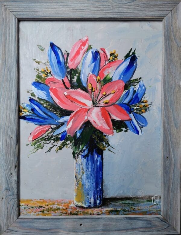Lillies In A Vase by WR ImperfectArt - Image 3