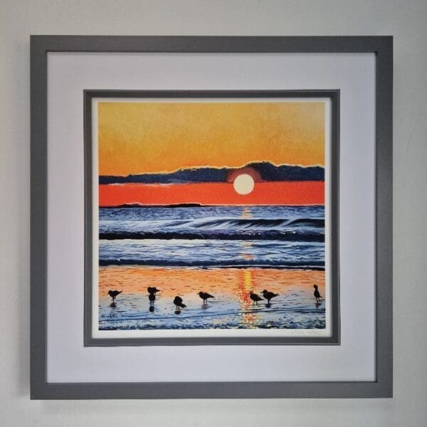 Sunrise in Australia – Giclée Print - Image 3