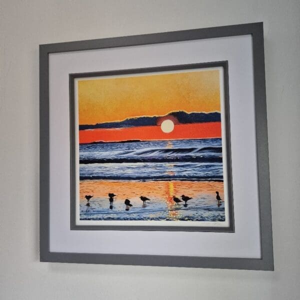 Sunrise in Australia – Giclée Print - Image 4
