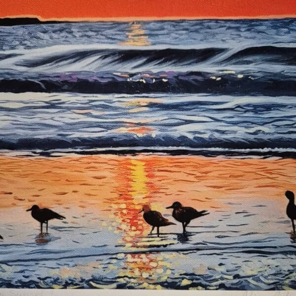 Sunrise in Australia – Giclée Print - Image 7