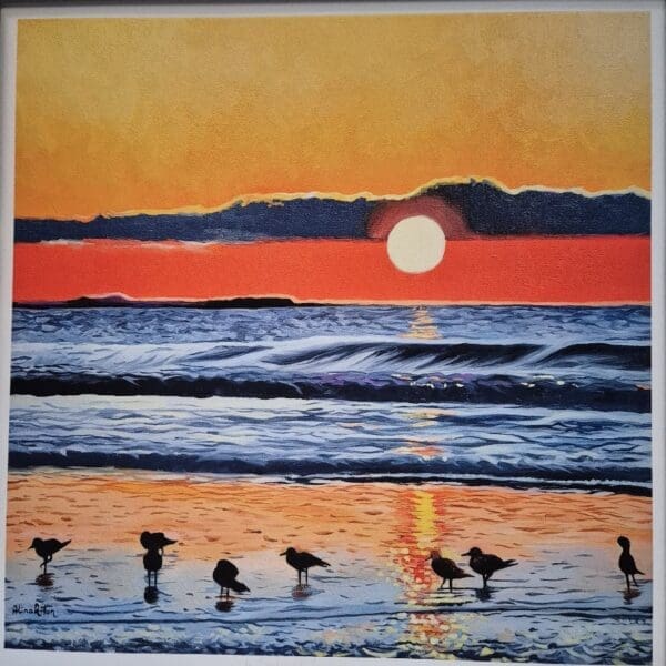 Sunrise in Australia – Giclée Print - Image 9