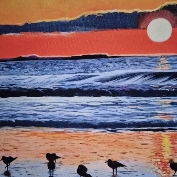 Sunrise in Australia – Giclée Print - Image 10