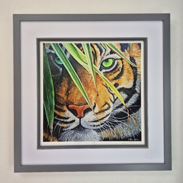 Hidden in the leaves – Giclée Print - Image 2