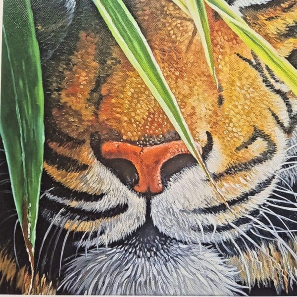 Hidden in the leaves – Giclée Print - Image 4