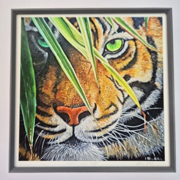 Hidden in the leaves – Giclée Print - Image 7