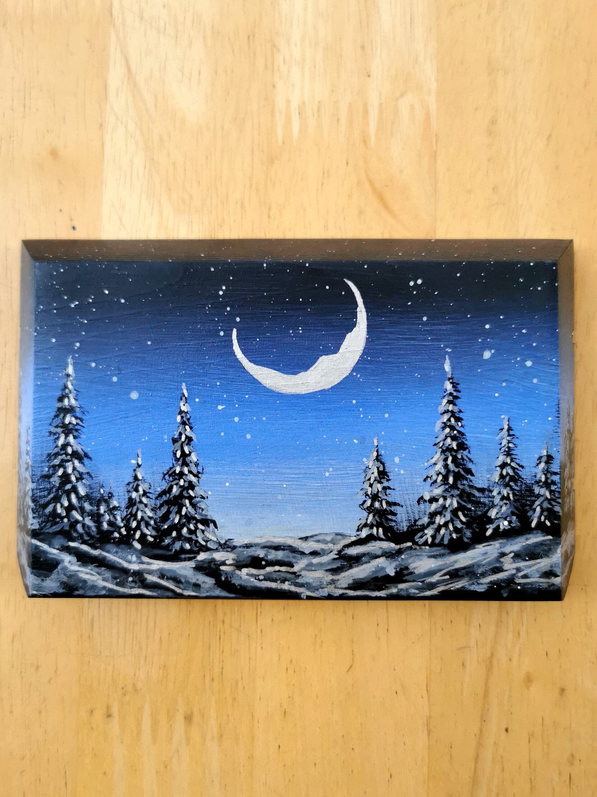 Silvery Moon by WR ImperfectArt