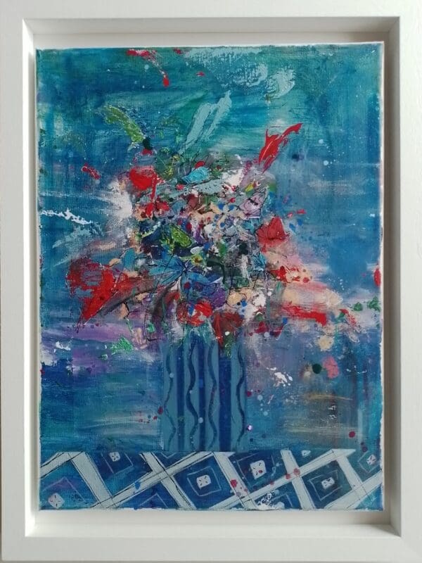 Homegrown Bouquet (48cm) FRAMED