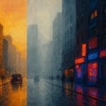 Color Theory in Cityscape painting : Creating Atmosphere