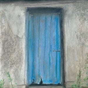 Faded Blue Door