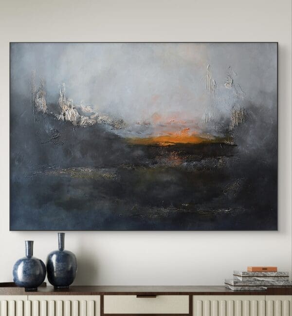 Sunlit Reverie, acrylic on canvas - Image 5