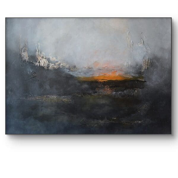 Sunlit Reverie, acrylic on canvas - Image 3