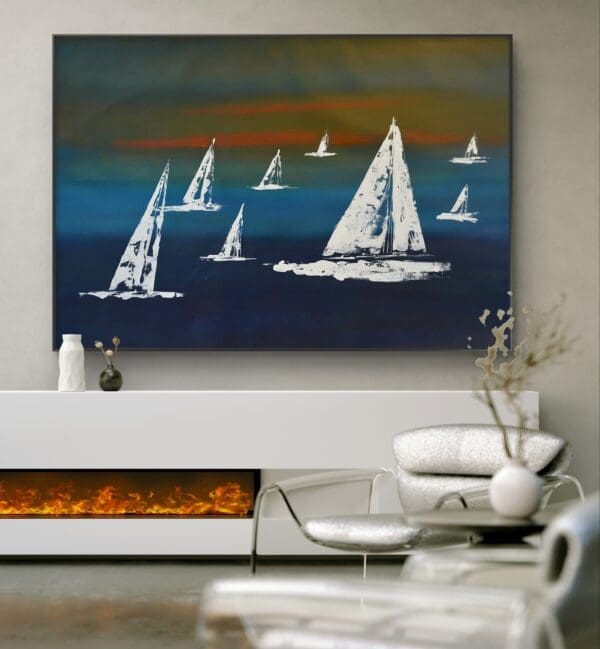 Twilight Sailing