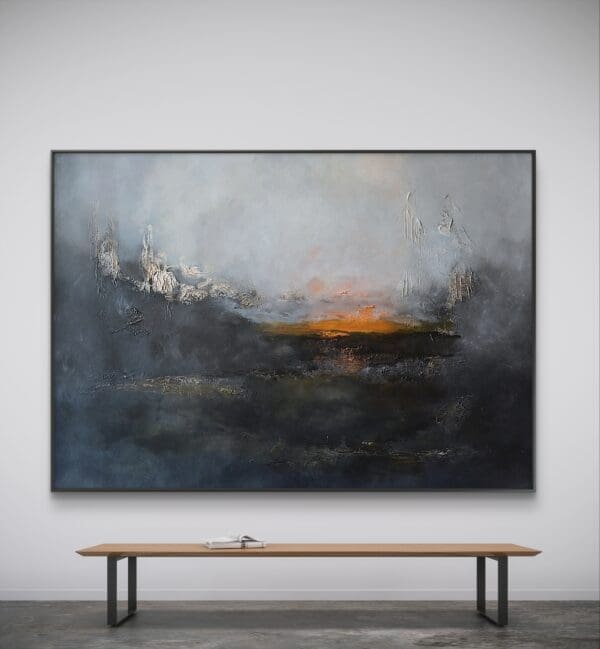 Sunlit Reverie, acrylic on canvas - Image 6