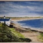 Enniscrone Beach on a sunny day