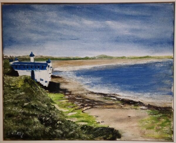 Enniscrone Beach on a sunny day