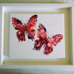 Pink Butterflies.