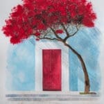 Red door